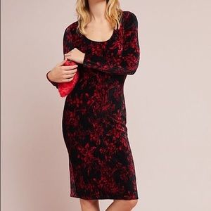 Dierdre Velvet Column x small anthropologie